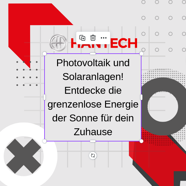 Hantech GmbH Klimatechnik Online-Shop für Photovoltaik und Solaranlagen! Entdecke die grenzenlose Energie der Sonne für dein Zuhause - mit unseren innovativen Photovoltaik-Lösungen und Balkon Solaranlagen