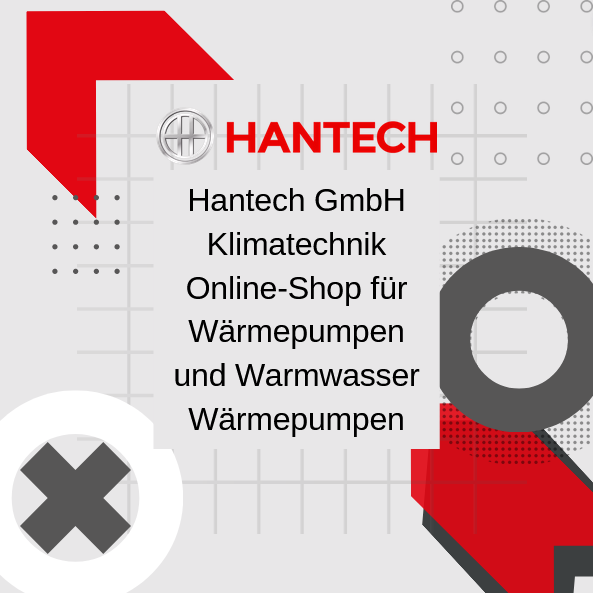 Hantech GmbH Klimatechnik Online-Shop für Wärmepumpen und Warmwasser Wärmepumpen