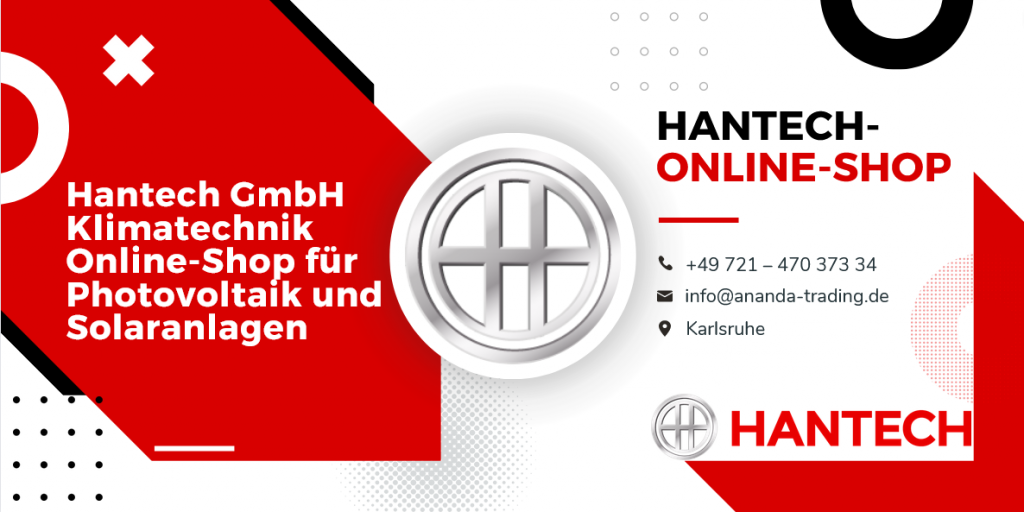 Hantech GmbH Klimatechnik Online-Shop für Photovoltaik und Solaranlagen